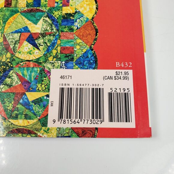 Paper Pieced Curves 8 Quilted Projects by Jodie Davis 2000 Patchwork Patterns - Picture 5 of 15